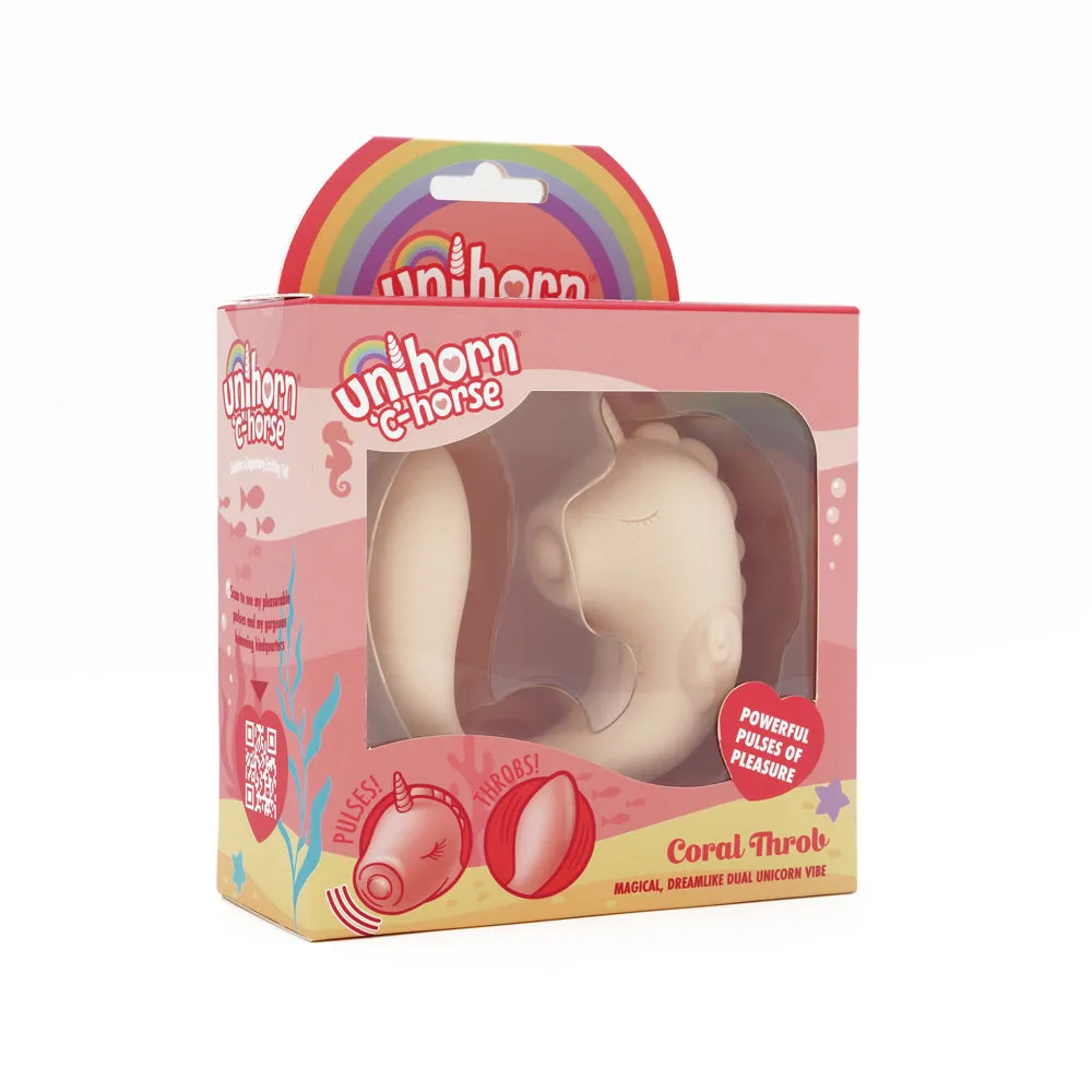 Unihorn C Horse - Coral Throb Vibrator