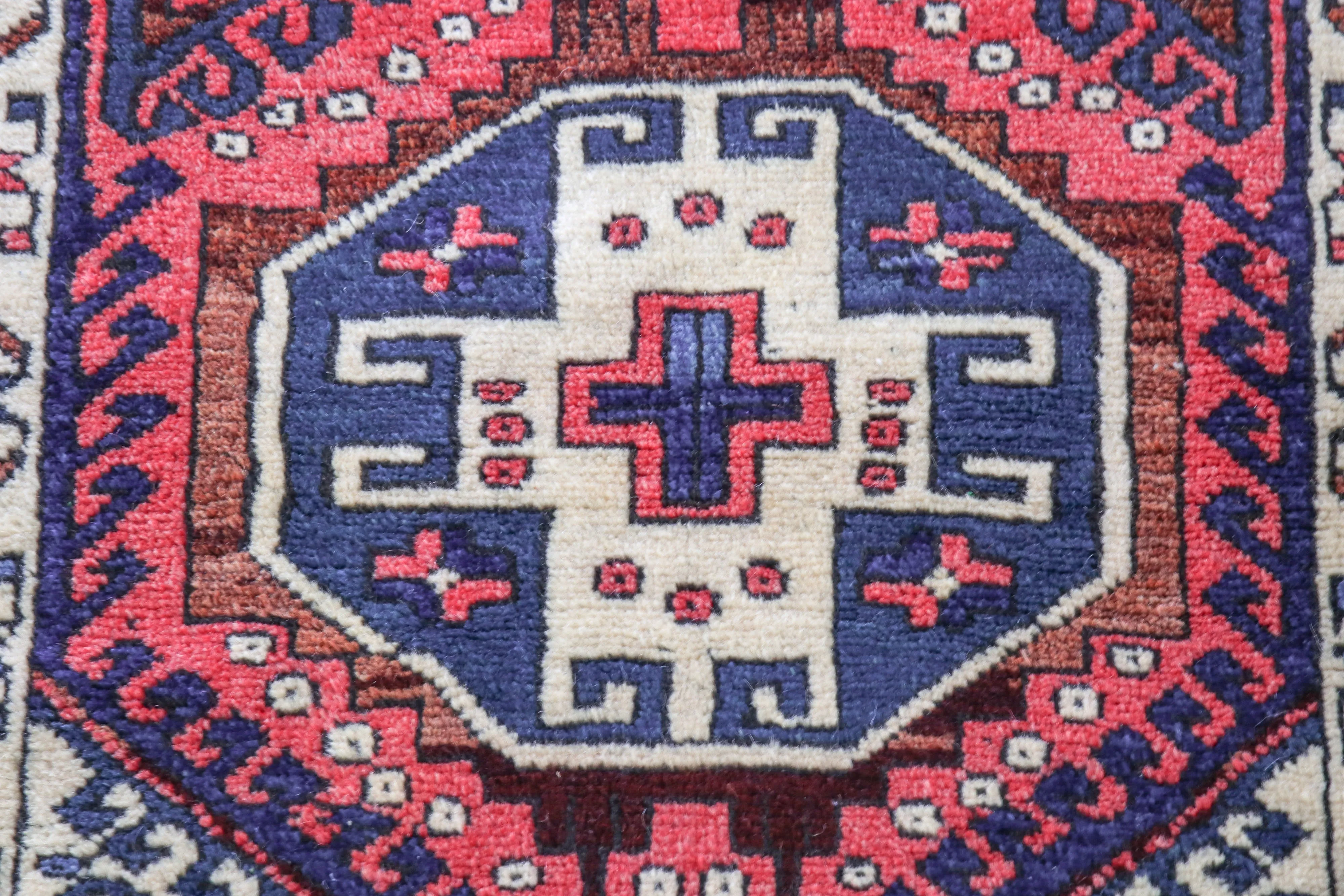 Vintage Antalya dosemealti Rug 4ftx6ft