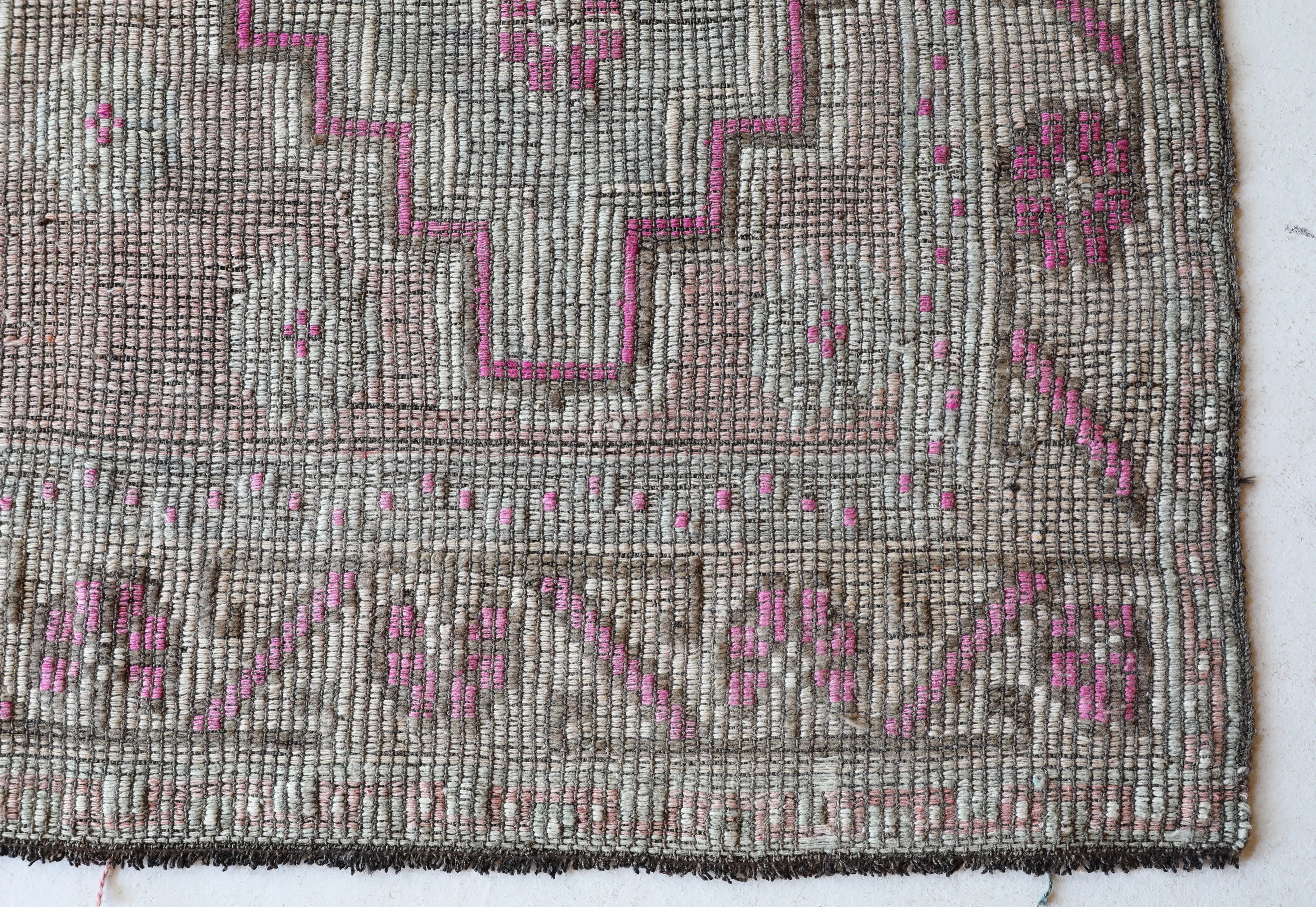 Vintage Mersin Mut Cicim Kilim Rug 5'5"x8'10"
