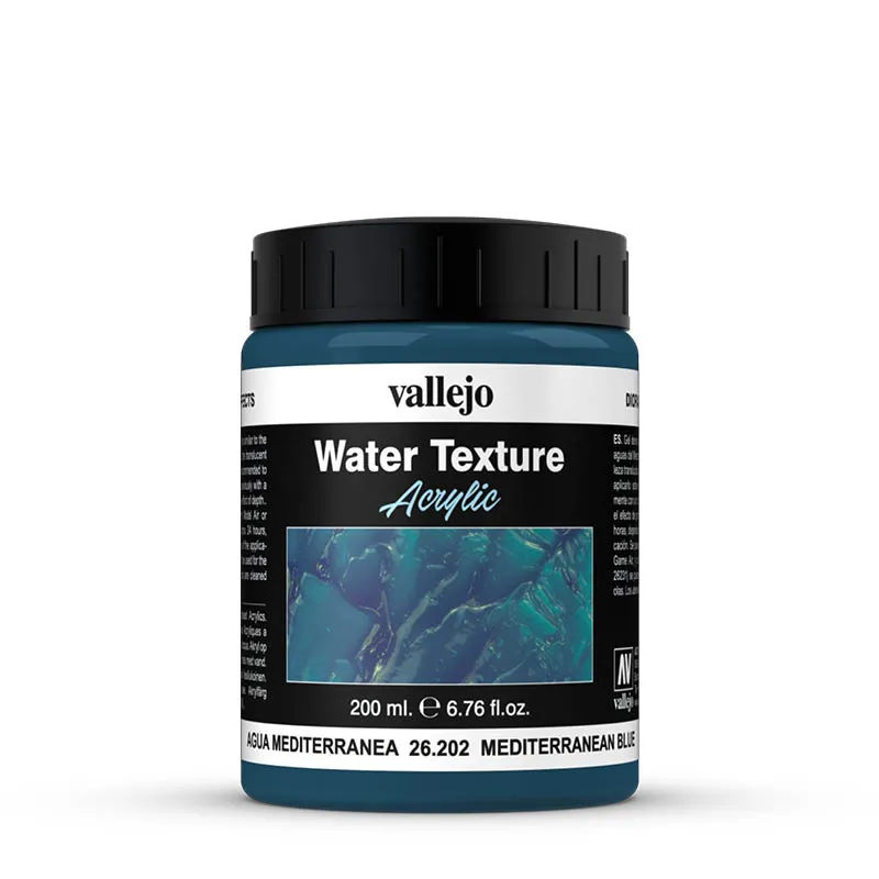Water Effects - Mediterranean Blue 200ml - Vallejo