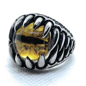 Yellow 'Dragon's Blood' Ring (#537Yellow)
