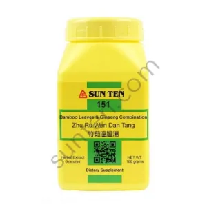 Zhu Ru Wen Dan Tang - Bamboo Leaves & Ginseng Combination Granules - 竹茹溫膽湯