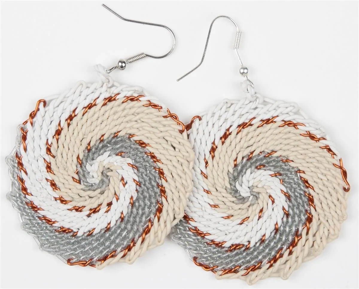 Zulu Telephone Wire Earrings