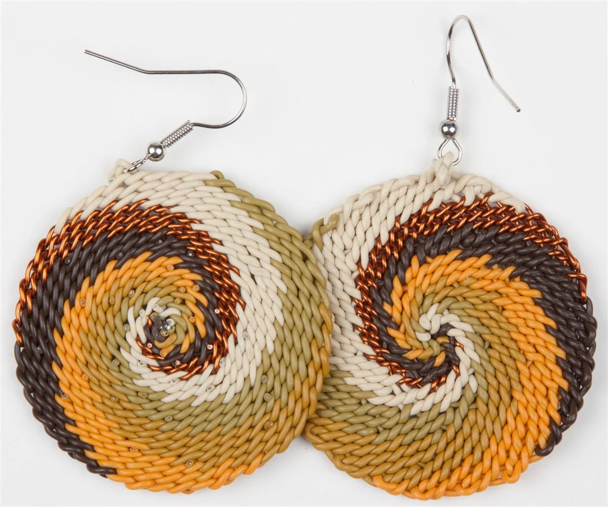 Zulu Telephone Wire Earrings