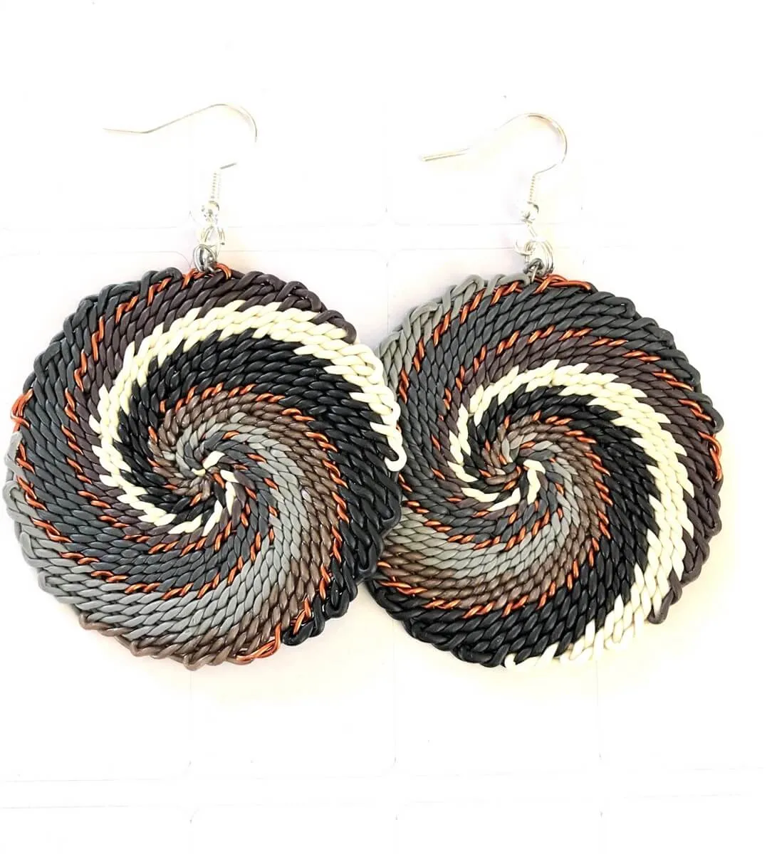 Zulu Telephone Wire Earrings