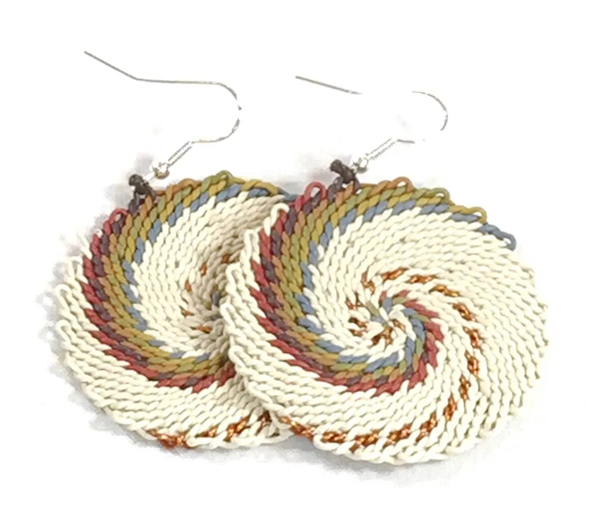Zulu Telephone Wire Earrings